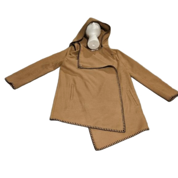 BB Dakota Jackets & Blazers - #190 BB Dakota Hooded Tie Waist Coat With Pockets  (Dry-Cleaned)